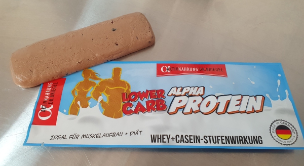 Lower Carb Riegel Haselnuss